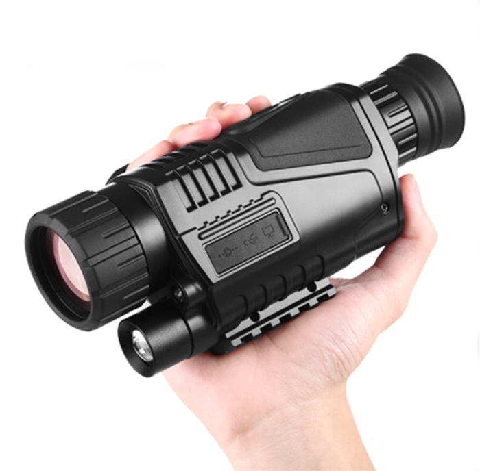 5X40 Rifle Scope Night Vision Scope Monocular W/ 200M Infrared C